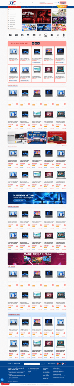 Web bán hàng - Laptop